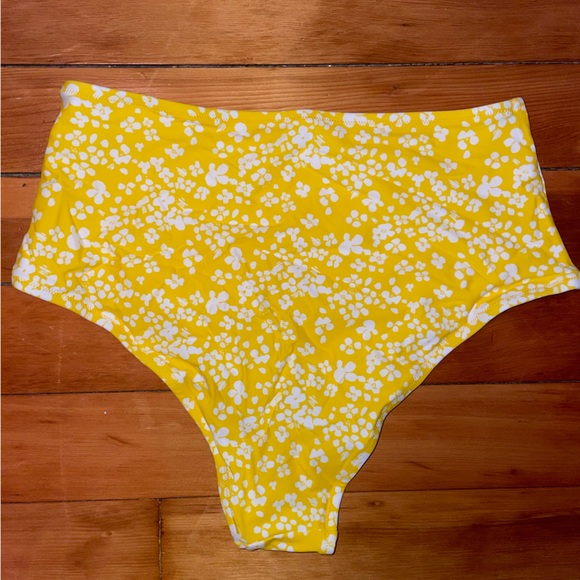 Aerie High Wasted Cheeky Bikini Bottoms - Picture 3 of 3